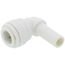 3/8" x 3/8" Plug In Elbow (Polypropylene)