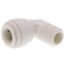 3/8" OD x 1/4" NPTF Rigid 90-Degree Elbow