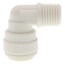 3/8" OD x 1/4" NPTF Rigid 90-Degree Elbow