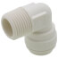 3/8" OD x NPTF Rigid 90-Degree Elbow