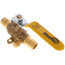 1/2" Expansion PEX Full Port Ball Valve w/ Waste Drain & Drop Ear Elbow (Lead Free)