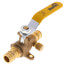 1/2" Expansion PEX Full Port Ball Valve w/ Waste Drain & Drop Ear Elbow (Lead Free)