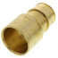 1" Expansion PEX x 1" Female Sweat Copper Pipe Adapter (Lead Free Brass)