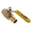 3/4" Expansion PEX x 3/4" Copper Brass Ball Valve (Lead Free)