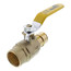 3/4" Expansion PEX x 3/4" Copper Brass Ball Valve (Lead Free)