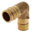 1-1/4" Expansion PEX 90° Elbow (Lead Free Brass)