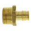 1/2" Expansion PEX x 3/4" NPT Male Adapter (Lead Free Brass)
