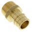 3/4" Expansion PEX x 3/4" NPT Male Adapter (Lead Free Brass)