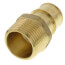 3/4" Expansion PEX x 3/4" NPT Male Adapter (Lead Free Brass)