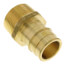 1" Expansion PEX x 1" NPT Male Adapter (Lead Free Brass)