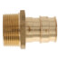 1-1/4" Expansion PEX x 1-1/4" NPT Male Adapter (Lead Free Brass)