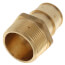 1-1/4" Expansion PEX x 1-1/4" NPT Male Adapter (Lead Free Brass)