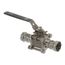 1" MegaPress 304 FKM 3-Piece Ball Valve
