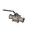2-1/2" MegaPress FKM 3-Piece Stainless Steel Ball Valve