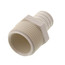 1" PEX x 1" MPT PolyAlloy Crimp Male Adapter