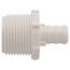 1/2" PEX x 3/4" MPT PolyAlloy Crimp Male Adapter