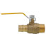 3/4" Expansion PEX x 3/4" Male NPT Brass Ball Valve (Lead Free)