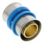 3/4" PEX Press Coupling w/ Attached Sleeve (Lead Free)