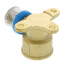 1/2" PEX Press x 1/2" Female Drop Ear Elbow w/ Attached Sleeve (Lead Free)