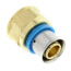 1/2" PEX Press x 1/2" Female Adapter w/ Attached Sleeve (Lead Free)