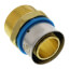 1" PEX Press x 1" Male Adapter w/ Attached Sleeve (Lead Free)
