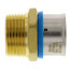 1" PEX Press x 1" Male Adapter w/ Attached Sleeve (Lead Free)