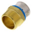 1" PEX Press x 1" Male Adapter w/ Attached Sleeve (Lead Free)