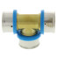 3/4" PEX Press Tee w/ Attached Sleeve (Lead Free)