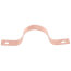 1" 24GA 2 Hole Solid Copper Strap