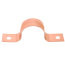3/4" 24GA 2 Hole Solid Copper Strap