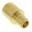 1/2" Expansion PEX x 3/4" Male Sweat Copper Fitting Adapter (Lead Free Brass)