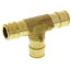 1/2" Expansion PEX Tee (Lead Free Brass)