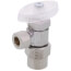 1/2" Nominal CPVC x 3/8" OD Compression Multi-Turn Angle Stop Valve (Chrome Plated)