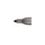 Industrial Standard Tip Black Permanent Marker w/ Patented Holster Cap (2 Pack)