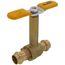 3/4" Press Long Bonnet Ball Valve (Lead Free)
