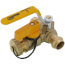 1/2" Press Ball Valve w/ Hose Drain (Lead Free)