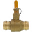 1-1/2" Press Ball Valve w/ Hose Drain (Lead Free)