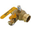 1-1/2" Press Ball Valve w/ Hose Drain (Lead Free)