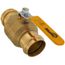 2" Press Full Port Brass Ball Valve (Lead Free)