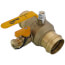 2" Press Ball Valve w/ Hose Drain (Lead Free)