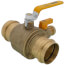 2" Press Ball Valve w/ Hose Drain (Lead Free)