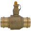 2" Press Ball Valve w/ Hose Drain (Lead Free)