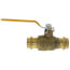 3/4" Full Port Press Ball Valve w/ Drain (Lead Free)