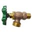 1/2" MPT Boiler Drain, Male Threaded, Red Handle (Lead Free), 526.42LF-R