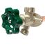 C-144D Mild Climate Wall Hydrant, 1/2" CPVC, Diamond