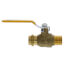 3/4" Press x MIP Full Port Forged DZR Brass Ball Valve w/ Reversible Handle (Lead Free)