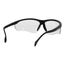 Venture II Readers Safety Glasses, Black Frame, Indoor/Outdoor Mirror Plus-2.0 Lens