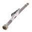 PRO1F09 9" Braided Stainless Steel Hose Faucet Connector (3/8" Compression x 1/2" FIP)