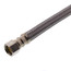 PRO1F20 20" Braided Stainless Steel Hose Faucet Connector (3/8" Compression x 1/2" FIP)