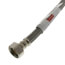 PRO1F36 36" Braided Stainless Steel Hose Faucet Connector (3/8" Compression x 1/2" FIP)